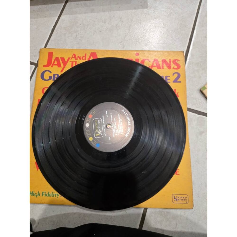 Greatest Hits Volume II" by Jay and the Americans Vintage vinyl record